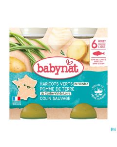 BABYNAT MENU LEGU/COLIN SAUV2X200G