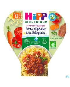 HIPP PATE ALPHABET BOLOGNAISE 230G
