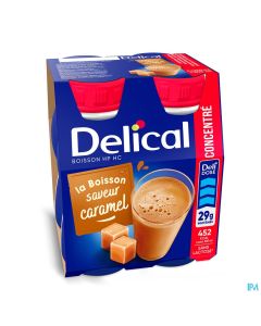 DELICAL CONC HP-HC CARAMEL 200MLX4