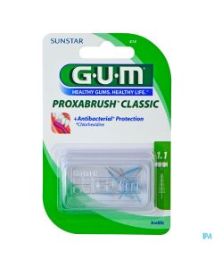 GUM PROXABRUSH CLASSIC RECH 414 X6