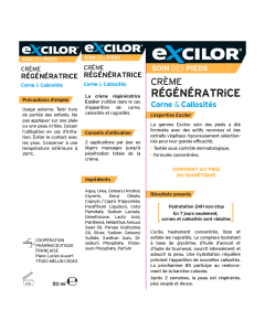 EXCILOR CREME ANTI CALLOSITE 50ML