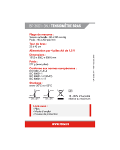 TORM AUTOTENS BRAS MAM BP3KD1-3N