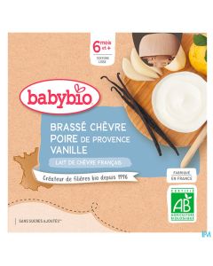 BABYBIO GOURD CHEVR POIR/VAN4X85G
