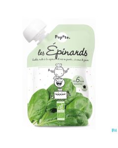POPOTE PUREE EPINARD BIO 120G