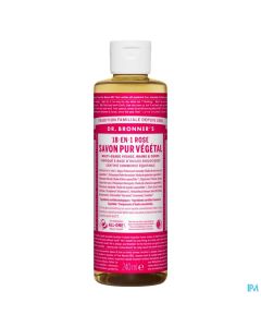 DR BRONNERS SAV LIQ ROSE 240ML