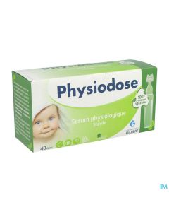 PHYSIODOSE SERUM PHYS VEGET 5ML 40