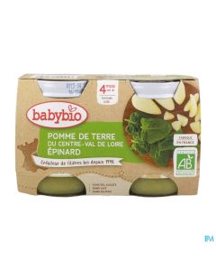 BABYBIO PDT/EPINARD 2X130G