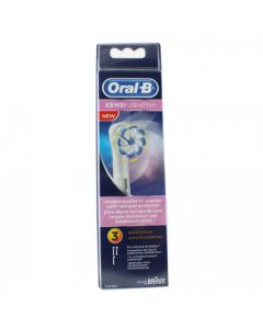 ORAL B SENSITIVE CLEAN BROSSETTE RECHARGE X3