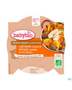 BABYBIO ASS P DOUCE PINT/CHAT 230G