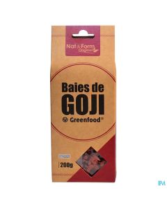 NAT&amp;FORM BIO BAIES GOJI GREENF200G