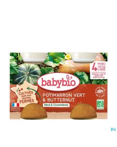 BABYBIO POTIMARRON/BUTTER 2X130G