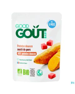 GOODGOUT PATAT DOUC/SAUTE PORC190G