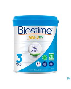 BIOSTIME LAIT BIO 3EME AGE 800G