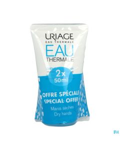 URIAGE CR D'EAU MAIN 50ML X2