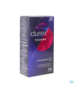 PRESERV DUREX YOU&ME 10