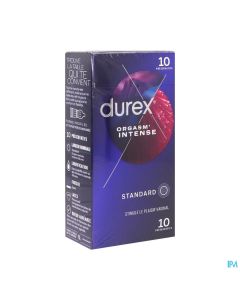 PRESERV DUREX ORGASM INTENSE X10