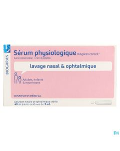 SERUM PHYSIO 0,9% BGR DOSE 5ML40