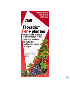 FLORADIX FER+PLANTE SOLBUV250ML