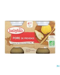 BABYBIO POIRE WILLIAM 2X130G