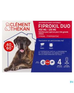 CLEM/THEK FIPROKIL DUO CHIEN 40-60
