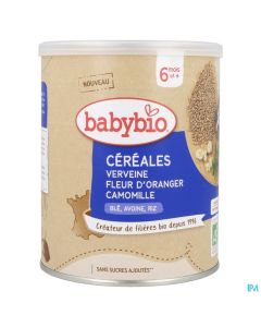 BABYBIO CEREALES VERV FL ORANG220G