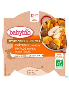 BABYBIO ASS P DOUCE PINT/CHAT 230G