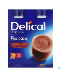 DELICAL BOIS HPHC LACT CHOC200MLX4