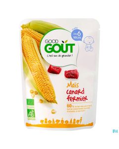 GOODGOUT MAIS CANARD FERMIER 190G