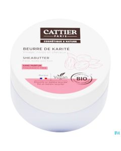 CATTIER BEURRE KARITE 100% BIO 20G
