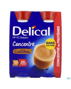 DELICAL CONC HP-HC CARAMEL 200MLX4