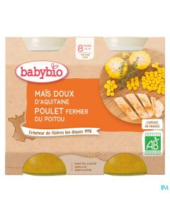 BABYBIO MENU LEGUME POULET 2X200G