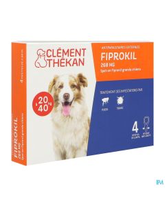CLEM/THEK FIPROKIL CHIEN 20-40KG 4