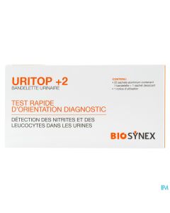 URITOP+ 2 BANDELETTE URINAIRE 25
