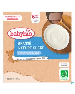 BABYBIO GOURD BRASS NATURE 4X85G