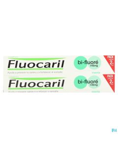 FLUOCARIL BI-FLUORE MENTHE 2X75ML