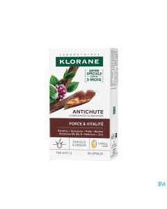 KLORANE A/CHUTE QUININE CAPS 90