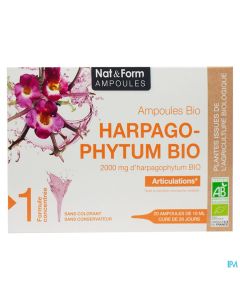 NAT&amp;FORM AMP HARPAGOPHYT BIO10ML20
