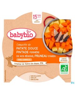 BABYBIO ASS P DOUCE PINT/PRUN 260G