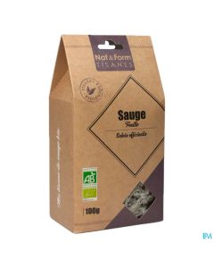NAT&amp;FORM TIS SAUGE FILL BIO 100G