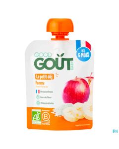 GOODGOUT PETIT DEJ POMME 70G