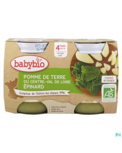 BABYBIO PDT/EPINARD 2X130G