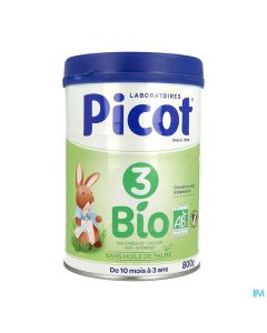 PICOT LAIT INFANTIL BIO 3 AGE 800G
