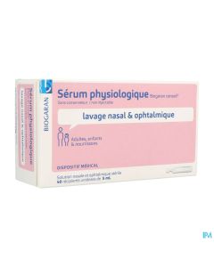 SERUM PHYSIO 0,9% BGR DOSE 5ML40
