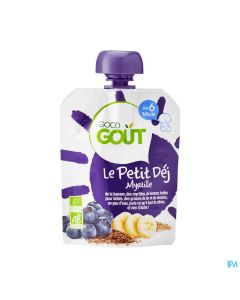 GOODGOUT PETIT DEJ MYRTILLE 70G