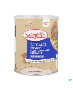 BABYBIO CEREALES VERV FL ORANG220G