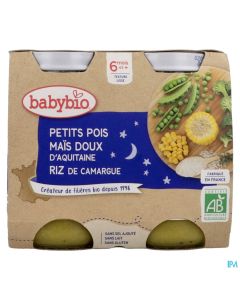 BABYBIO BON/NUIT PETIT POI2X200G