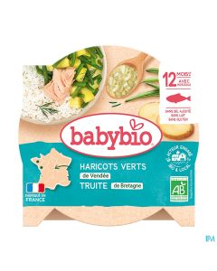 BABYBIO ASSIETTE TRUITE 230G