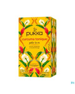 PUKKA INFUS CURCUMA TONIQ SACH 20