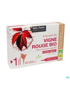 NAT&FORM AMP VIGNE RGE BIO 10ML 20