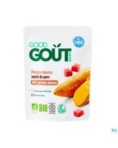 GOODGOUT PATAT DOUC/SAUTE PORC190G
